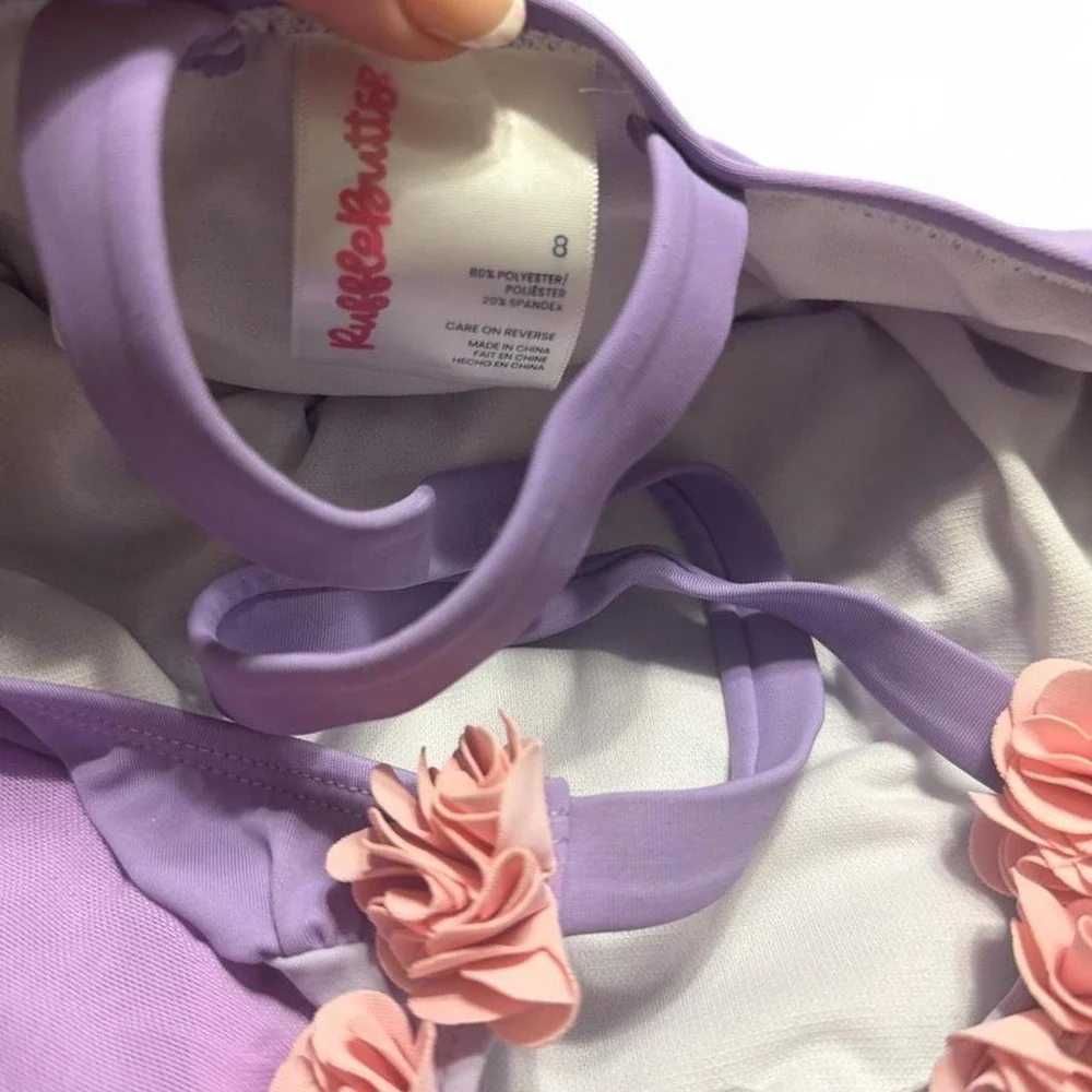 Ruffle butts tangled inspired swimsuit